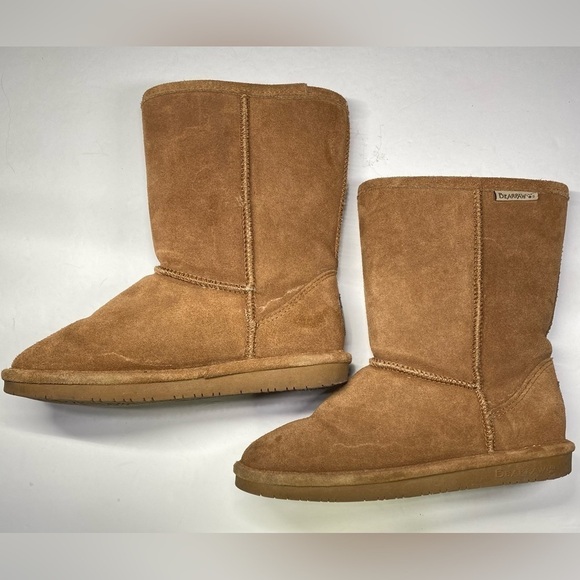 Bearpaw Elle short boots tan size 7 - Picture 5 of 10